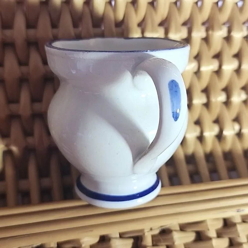 Vintage Handpainter Small Pitcher/Creamer Souvenir Gandria Switzerland